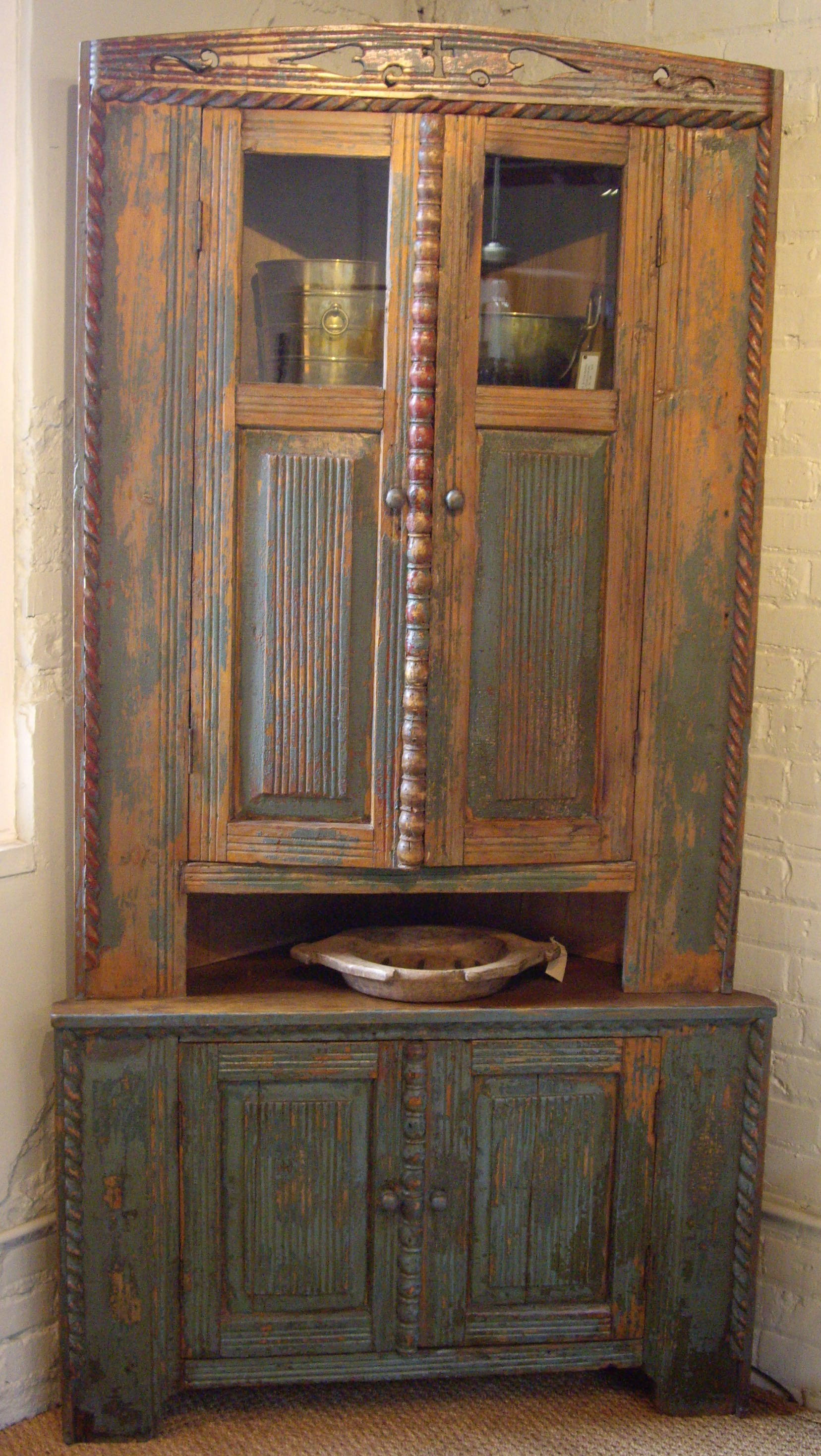 AUSTRIAN CORNER CABINET